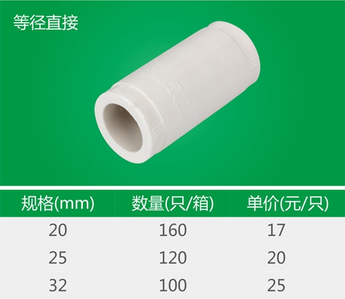 等径直接